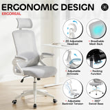 Ergoreal Ergo Pro エルゴノミックオフィスチェア ER-25W06-US グレー