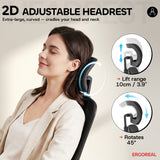 Ergoreal Ergo Pro エルゴノミックオフィスチェア ER-25W06-US ブラック