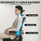 Ergoreal Ergo Pro エルゴノミックオフィスチェア ER-25W06-US ブラック