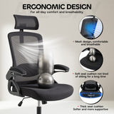 Ergoreal Ergo Pro エルゴノミックオフィスチェア ER-25W06-US ブラック