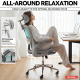 Ergoreal Ergo Pro エルゴノミックオフィスチェア ER-25W05-EU グレー