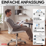 Ergoreal Lite オフィスチェア ER-25W0102-EU ホワイト