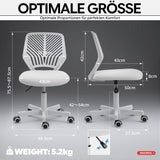 Ergoreal Lite オフィスチェア ER-25W0102-EU ホワイト